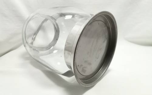 Pretty large glass candle lantern