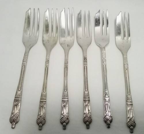 Six Apostle Cake forks