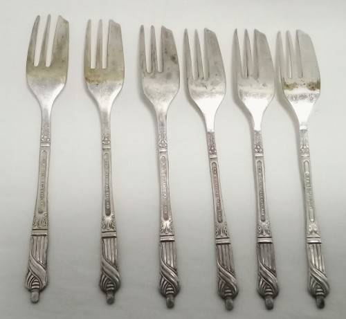 Six Apostle Cake forks