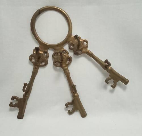 Lovely brass key holder