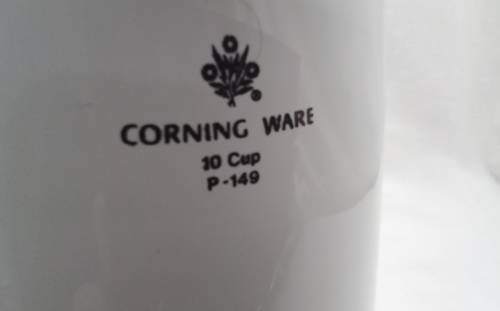 Vintage Corning Ware Spice Of Life Stove Top Le Cafe 10 Cup Coffee Percolator