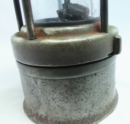 Vintage `Victor Kent Wolf` miner`s lamp