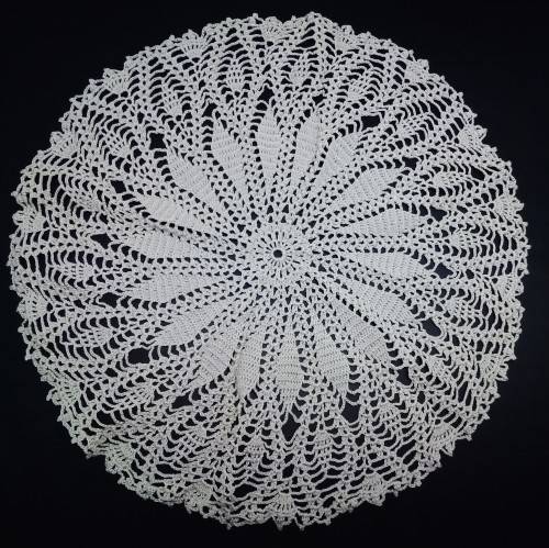Lovely vintage crocheted doily