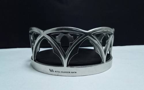 Royal Selangor pewter bottle coaster