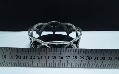 Royal Selangor pewter bottle coaster