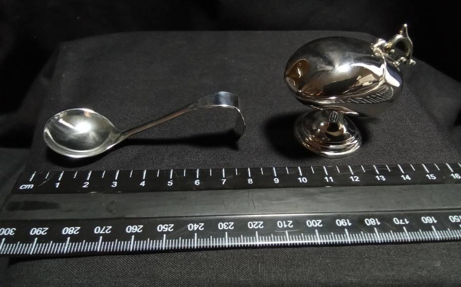 Small Salt Saleron and ladle