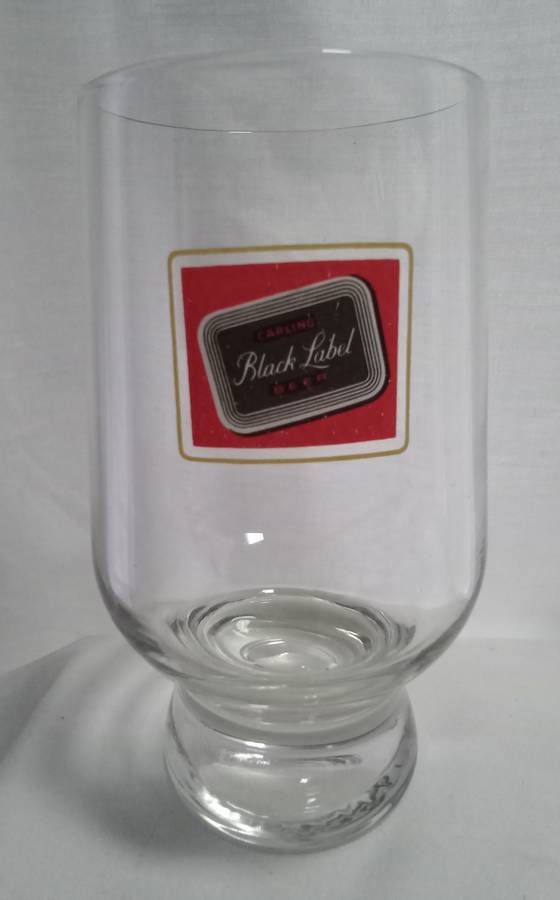 Vintage Black Label glass