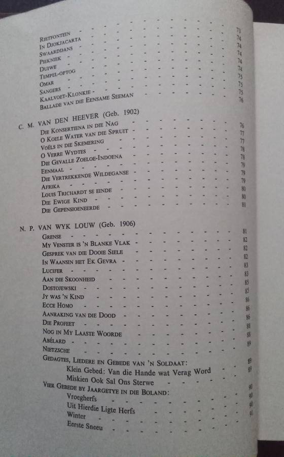 Groot Verseboek - DJ Opperman 1953