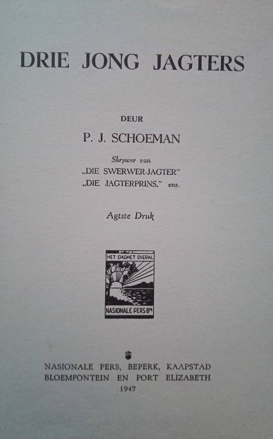Drie Jong Jagters - PJ Schoeman (1947)