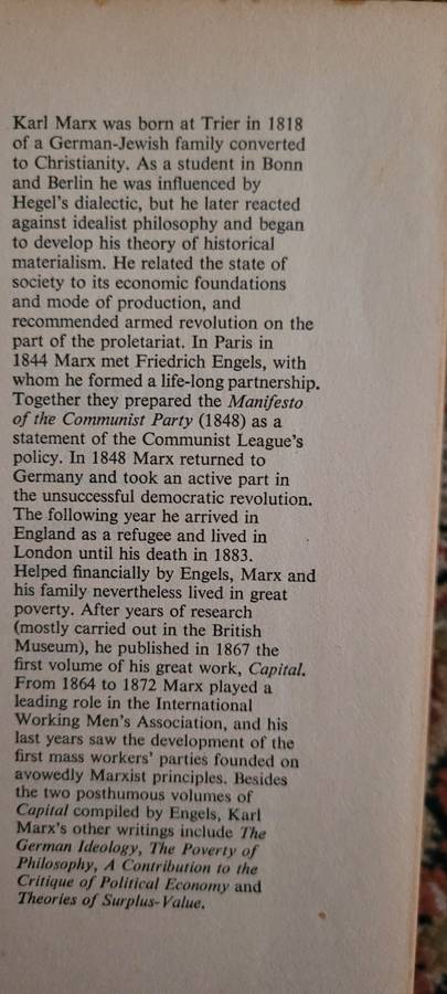 Capital - Karl Marx vol.1