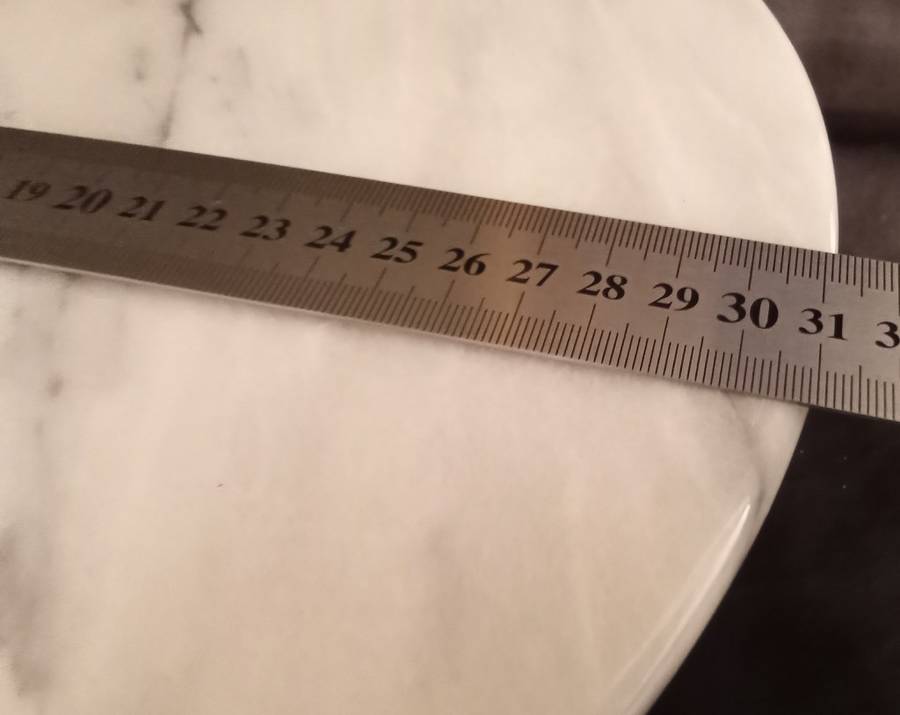 VINTAGE BRASS & MARBLE TABLE 2 TIER  NR.2