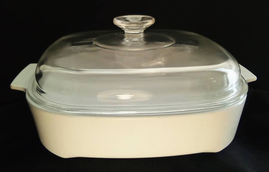 CorningWare MW-A-10 Microwave Browning Dish with Lid