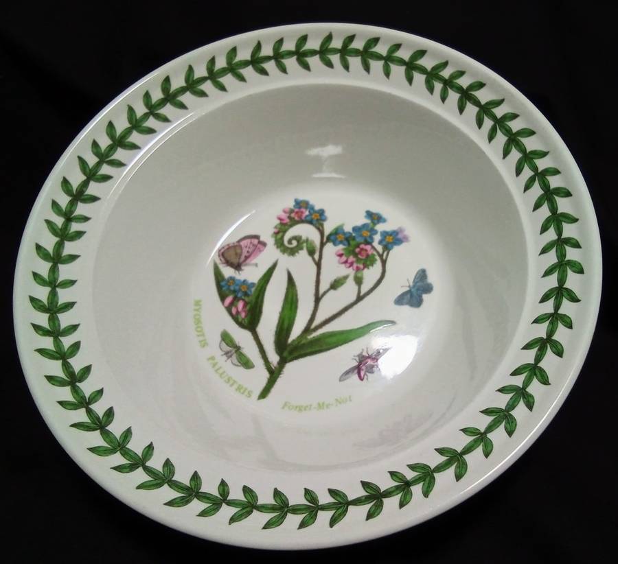 Six Stunning Portmeirion Botanic Garden dessert bowls