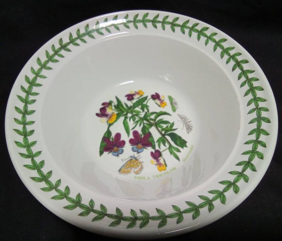 Six Stunning Portmeirion Botanic Garden dessert bowls