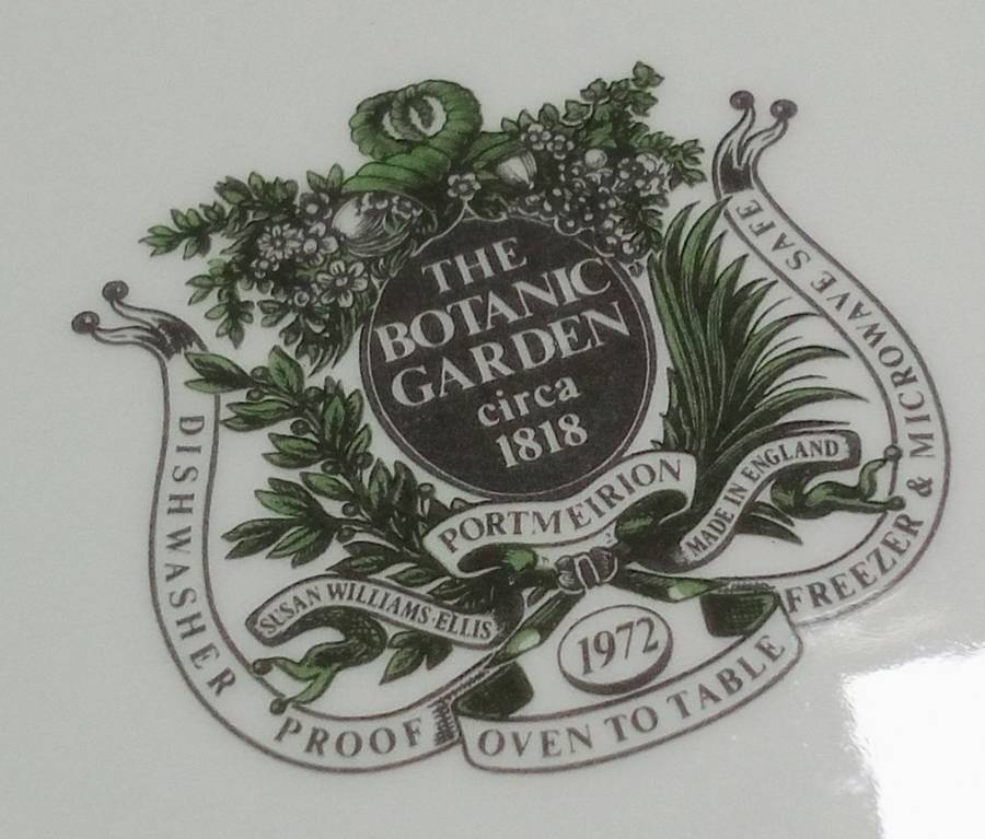 Six Stunning Portmeirion Botanic Garden dessert bowls