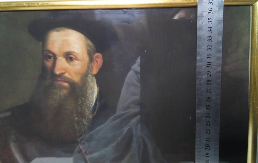 Portrait of Daniele Barbaro Framed Print