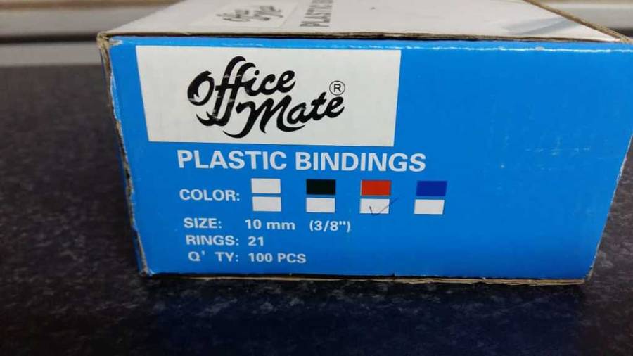 Plastic Binding Rings