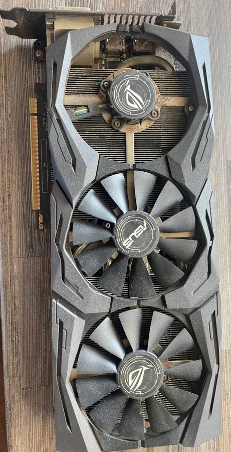 asus gtx 1060 6gb graphics card (PLEASE READ DESCRIPTION)