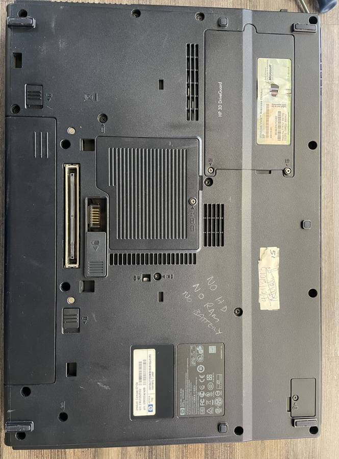HP Compaq 6710b laptop for spares