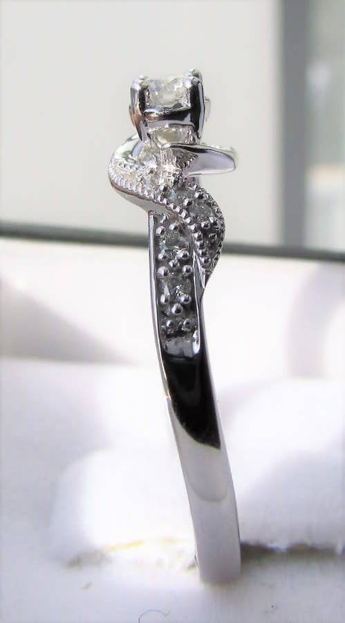 Designer [0.300ct] Diamond Ring [White Gold]
