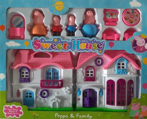 Peppa Pig and Family Play Set