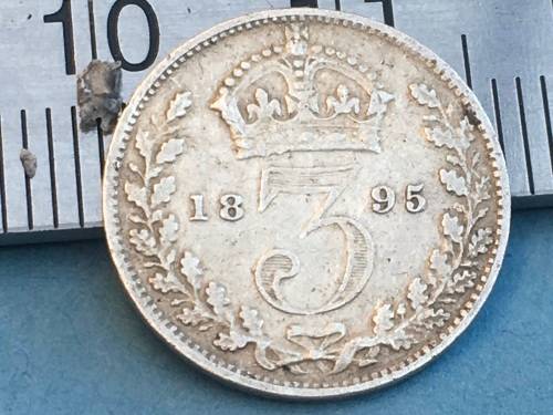 1895 Queen Victoria 3pence