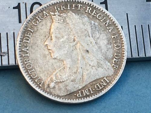 1895 Queen Victoria 3pence