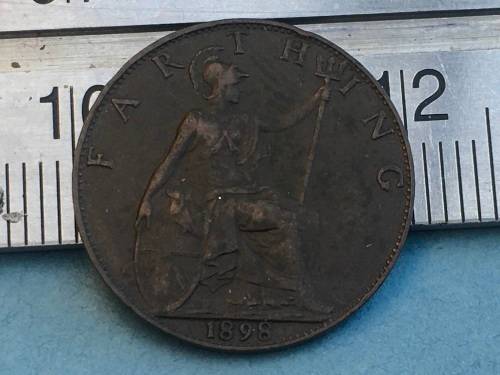 1898 Queen Victoria Farthing
