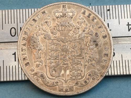 1825 George IV Half Crown