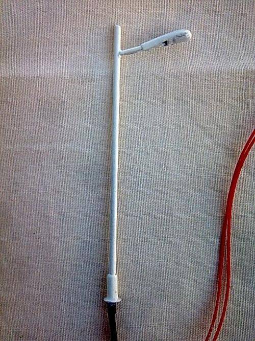 5 x HO N gauge Single Lamppost 12V street lights