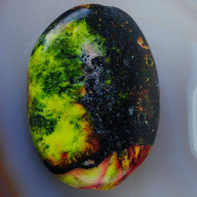 BEYOND  GORGEOUS   Genuine Sunrise SONORA JASPER  gemstone !
