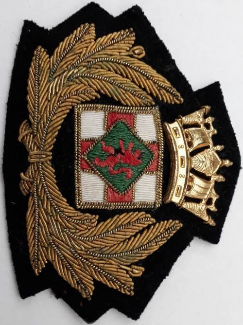 Merchant Navy Cap Badge: B P Tanker Co.