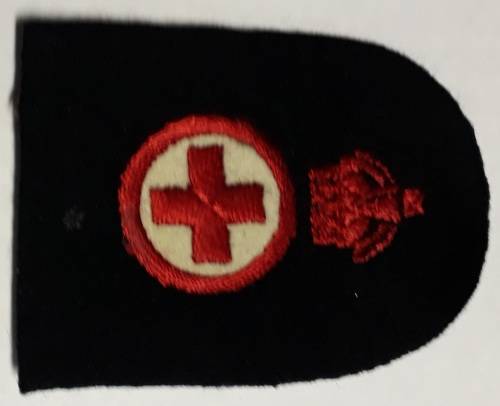 SA Navy pre 1957 mustering badge Sick Bay Attendant (K/C)