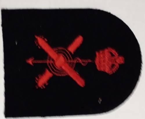 SA Navy pre 1957 mustering badge Sonar Operator (K/C)