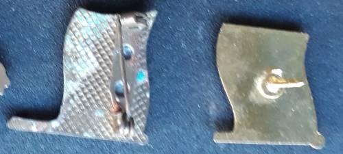 SA Navy Lapel flag set pre 1994