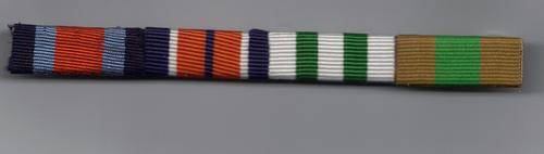 Medal ribbon bar (MMM, GSM, 20yr and 10yr)