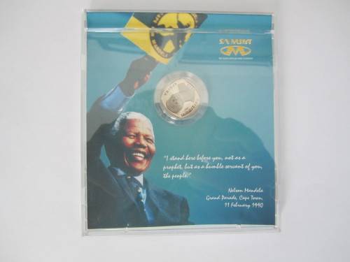 2000 MANDELA R5 PROOF IN CD FOLDER
