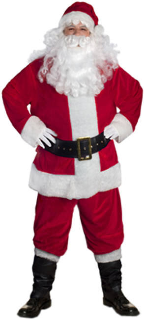 SANTA SUIT - Plush/Velvet
