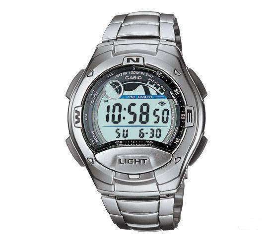 CASIO - Tide-graph - Moon Phase &  Direction finder. W-753D