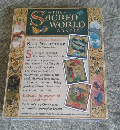 The Sacred World Oracle cards