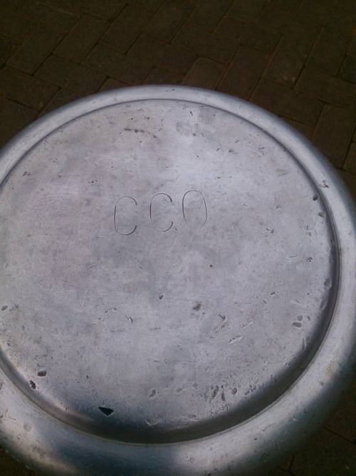 Stunning old Aluminium Roomkan in excellent condition!