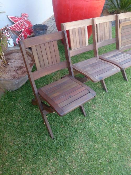 Antique Readsboro Folding Wood Chairs!!!