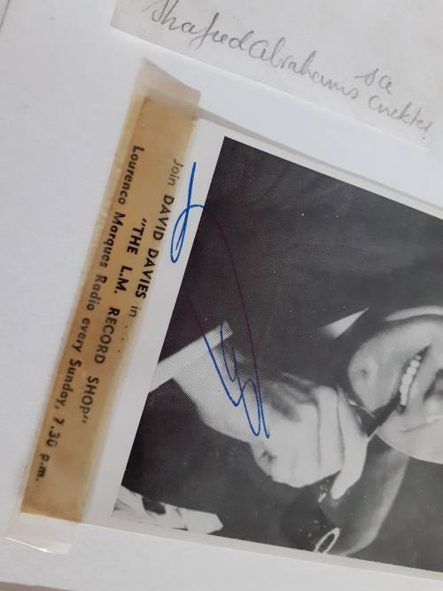 Autograph Collection, Mandela, Verwoerd, Freddie Mills, Evelyn Martin etc.