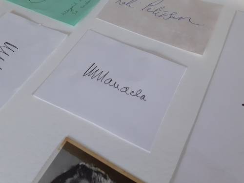 Autograph Collection, Mandela, Verwoerd, Freddie Mills, Evelyn Martin etc.