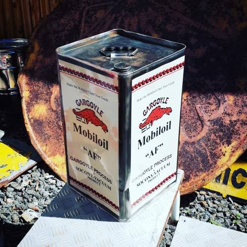 20l Fantasy Mobil Oil Tin
