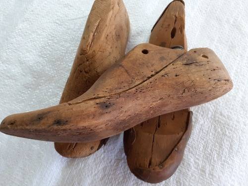 Vintage Cobblers Wooden Shoe Moulds Lot