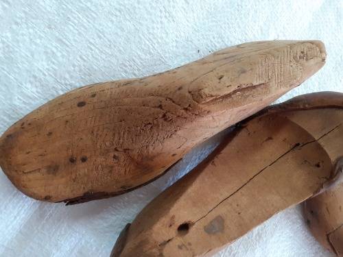 Vintage Cobblers Wooden Shoe Moulds Lot