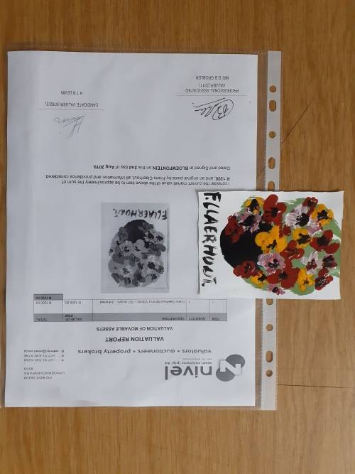 Frans Claerhout - FLOWERS - COA Included. MAKE AN OFFER!!!!