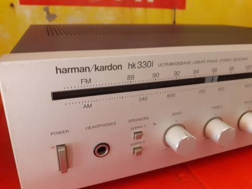 Harman Kardon HK330i Stereo Receiver with Bluetooth receiver + Wharfedale P30D Speaker System