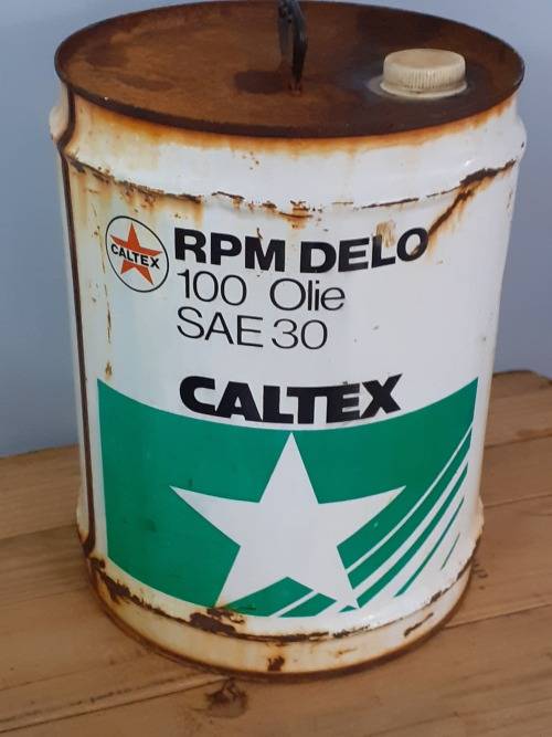 CALTEX SAE 30 20l Oil Tin